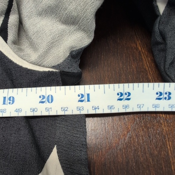 Bryn Walker Oversized Tunic Button Down polka dot Relaxed Artsy black XS boxy - Picture 12 of 13